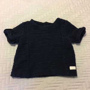 7 for All Mankind girls short sleeve sweater